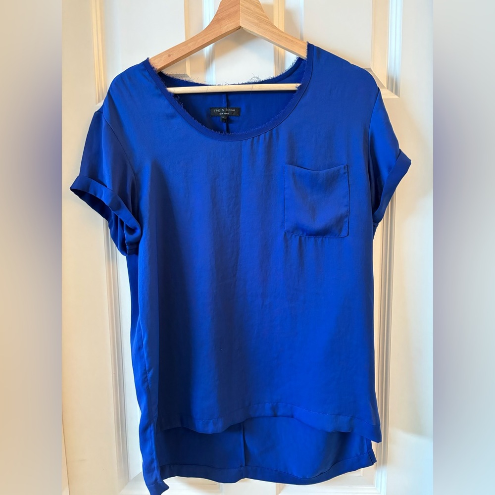 Rag & Bone designer silk blouse